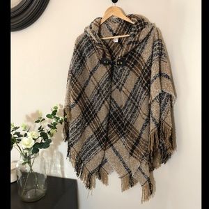 Boutique Plaid Blanket Wrap One Size